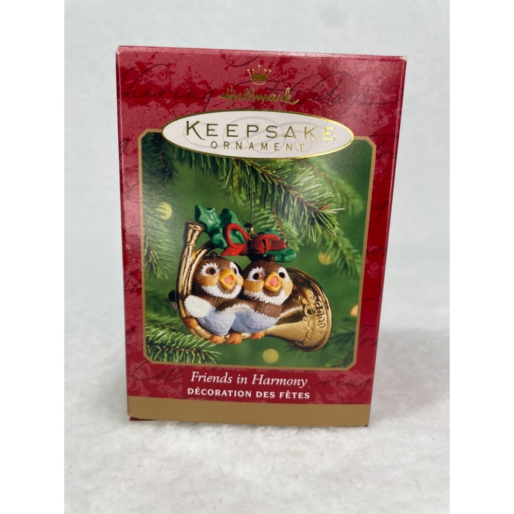 Hallmark Keepsake 2000 Friends In Harmony Ornament Birds